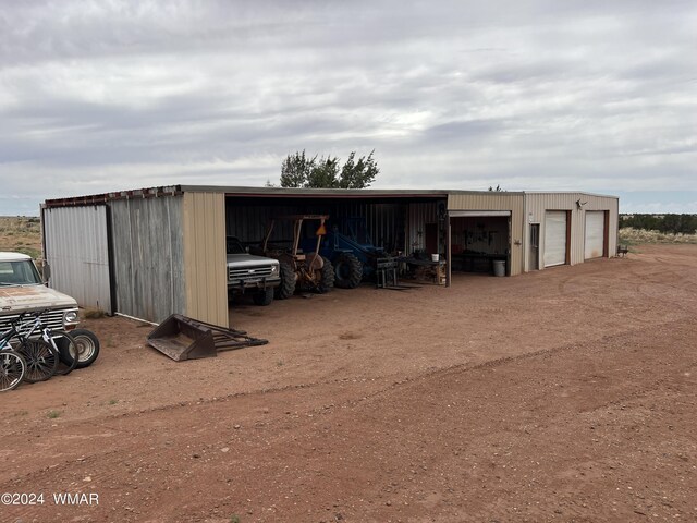 view of outbuilding with an outbuilding