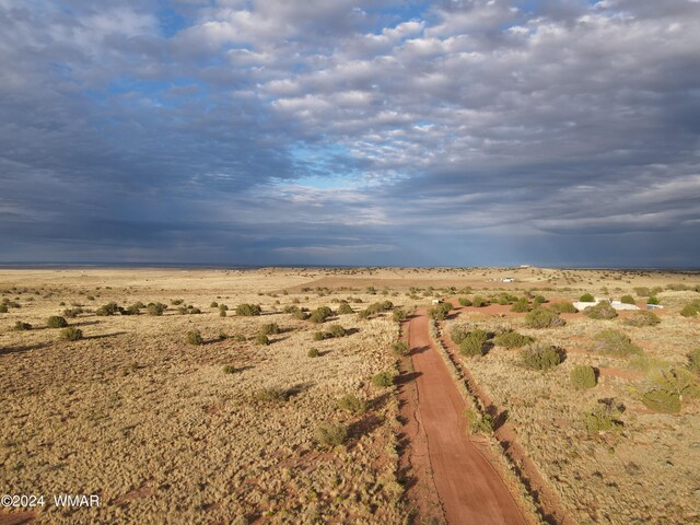 exterior space with a rural view