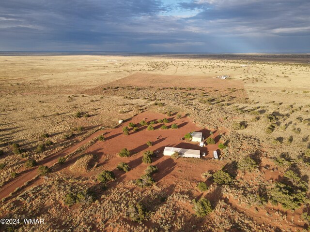 aerial view featuring a rural view