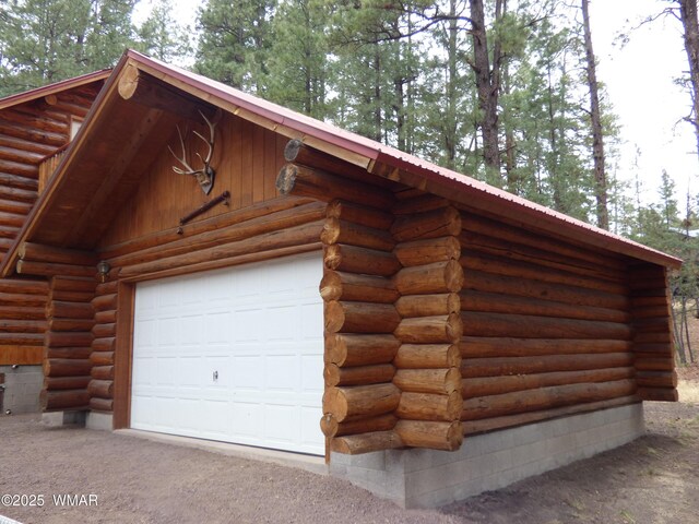 30 County Road 2066, Alpine, AZ 85920 - view of garage