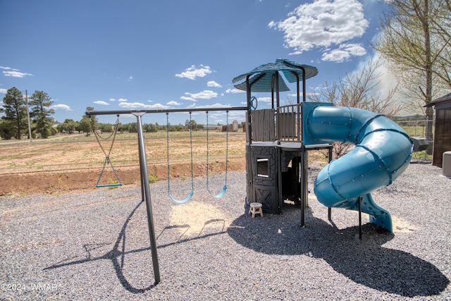 view of communal playground