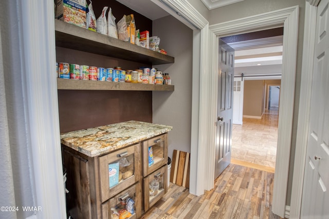 view of pantry