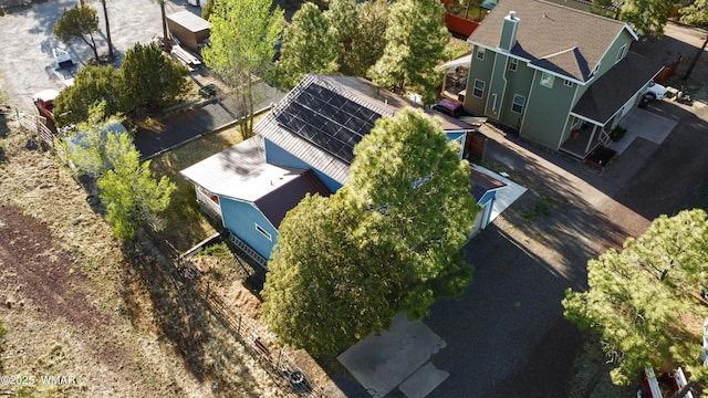 1275 Flag Hollow Rd, Lakeside, AZ 85929 - view from above of property