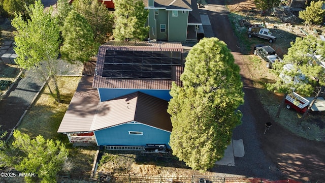 1275 Flag Hollow Rd, Lakeside, AZ 85929 - view from above of property
