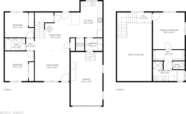 1275 Flag Hollow Rd, Lakeside, AZ 85929 - home floor plan