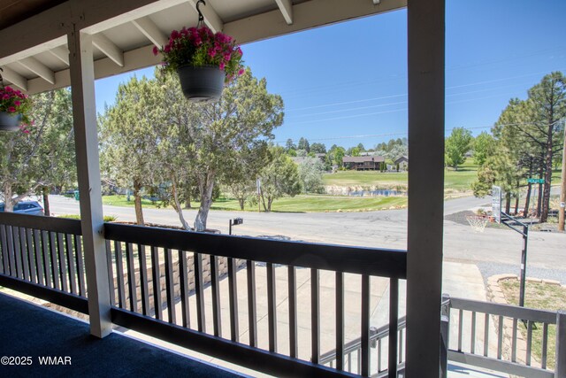 1421 N 36th Dr, Show Low, AZ 85901 - balcony featuring a water view