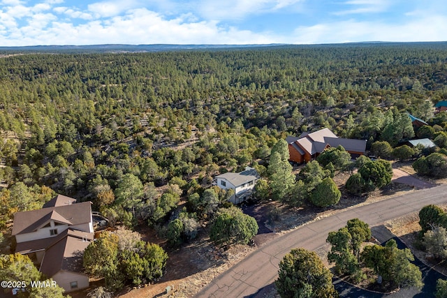 1513 Low Mountain Trl, Heber, AZ 85928 - aerial view featuring a forest view