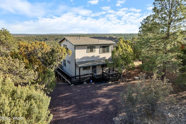 1513 Low Mountain Trl, Heber, AZ 85928 - exterior space featuring a deck