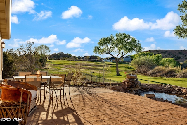 1403 Lobo Trl, Snowflake, AZ 85937 - view of patio / terrace featuring outdoor dining area