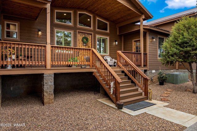2737 Skyhawk Dr, Overgaard, AZ 85933 - deck featuring stairs