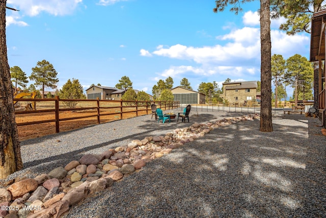 2737 Skyhawk Dr, Overgaard, AZ 85933 - view of yard with fence