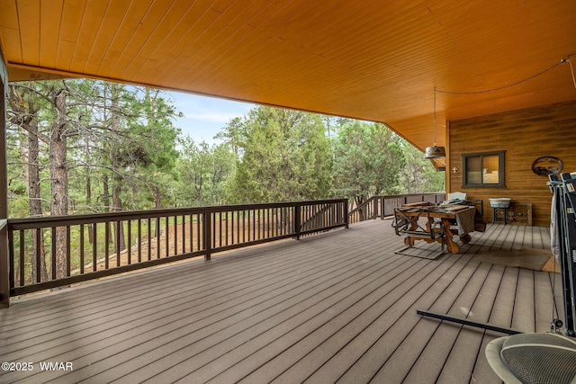 4602 Mountain Gate Cir, Lakeside, AZ 85929 - view of deck