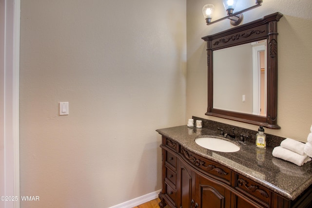 4701 S Manzanita Way, Show Low, AZ 85901 - bathroom with vanity and baseboards