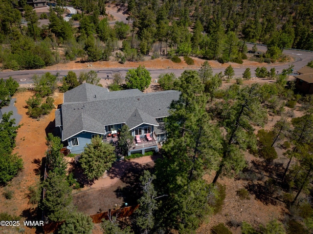 7431 N Gemini Ln, Lakeside, AZ 85929 - view from above of property