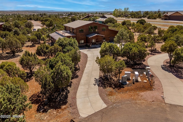 2335 Voyager Cir, Overgaard, AZ 85933 - view from above of property