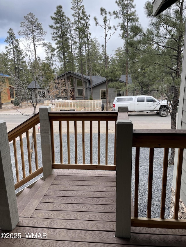 2426 Aspen Run, Pinetop, AZ 85935 - view of deck