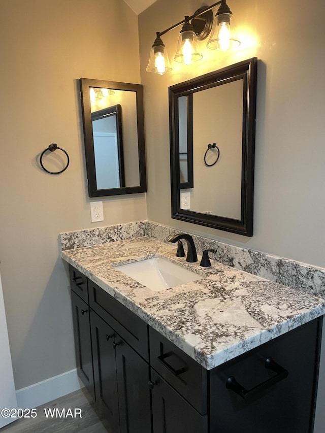 2426 Aspen Run, Pinetop, AZ 85935 - bathroom with baseboards and vanity