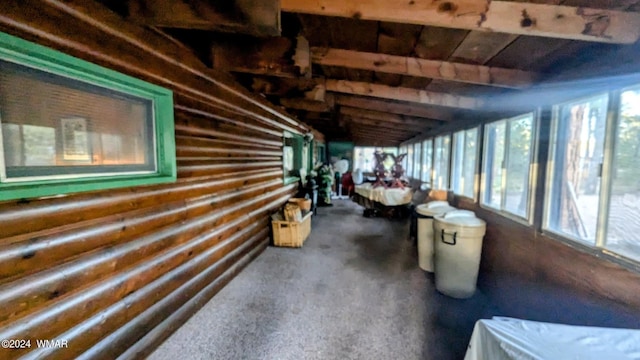 219 Yeager Ln, Lakeside, AZ 85929 - view of unfurnished sunroom
