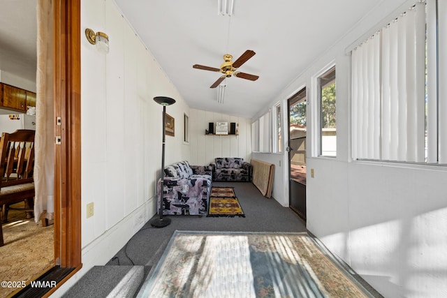 2681 W Reidhead, Show Low, AZ 85901 - sunroom / solarium featuring carpet floors and lofted ceiling