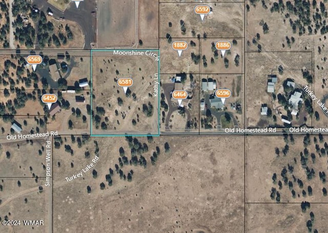 6581 Moonshine Cir, Show Low AZ, 85901 land for sale