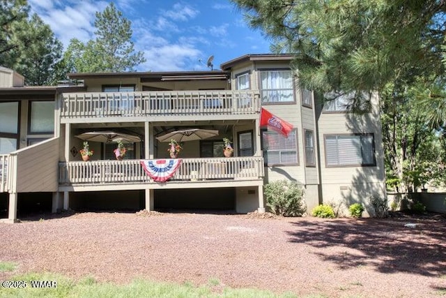 3651 Crown Dancer Dr Unit 8, Pinetop, AZ 85935 - view of rear view of property
