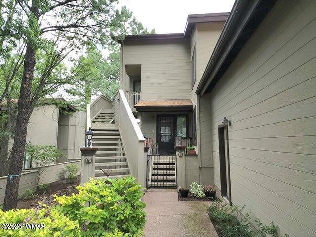 3651 Crown Dancer Dr Unit 8, Pinetop, AZ 85935 - view of exterior entry