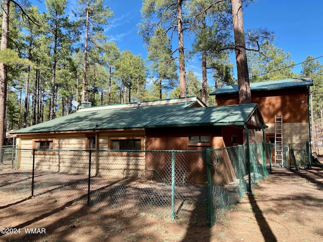 view of stable