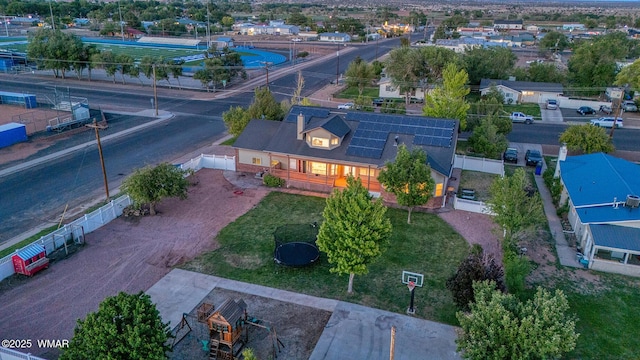 416 S 2nd St, Snowflake, AZ 85937 - view from above of property