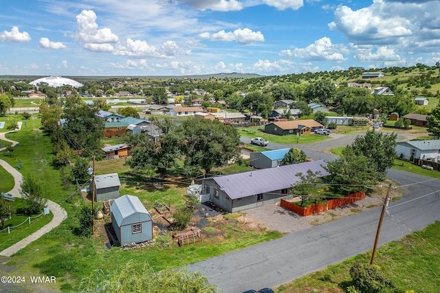 birds eye view of property featuring a residential view