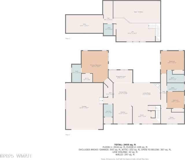 2232 Eagle Ln, Overgaard, AZ 85933 - view of property floor plan