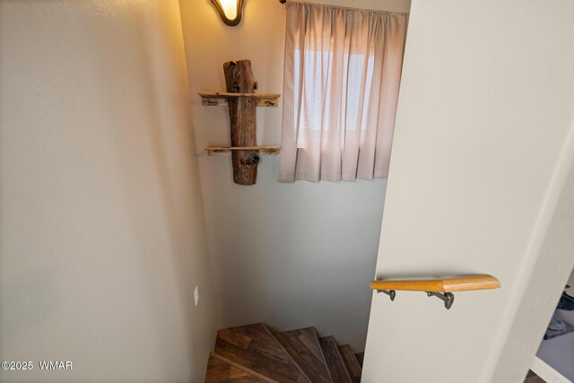 view of staircase