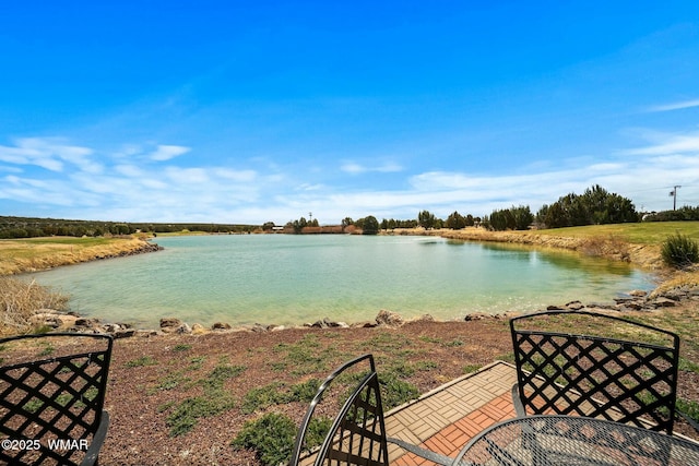 property view of water