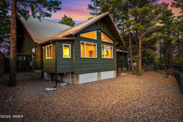 2331 W Rogers Loop, Show Low, AZ 85901 - view of home's exterior with metal roof