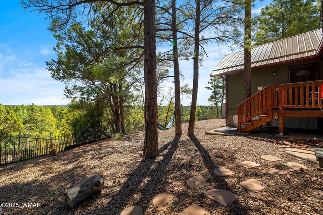 2331 W Rogers Loop, Show Low, AZ 85901 - view of yard with a view of trees