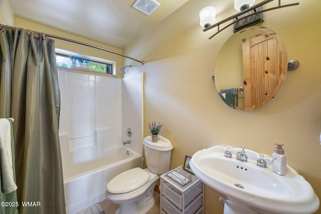 1537 Georgann Cir, Heber, AZ 85928 - bathroom with shower / bath combo and a sink