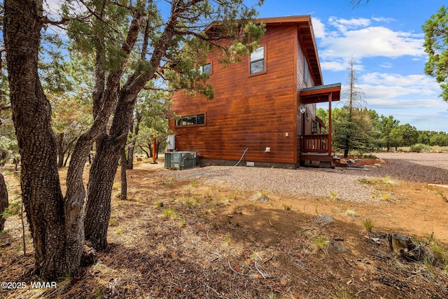 1537 Georgann Cir, Heber, AZ 85928 - view of side of property with a cooling unit