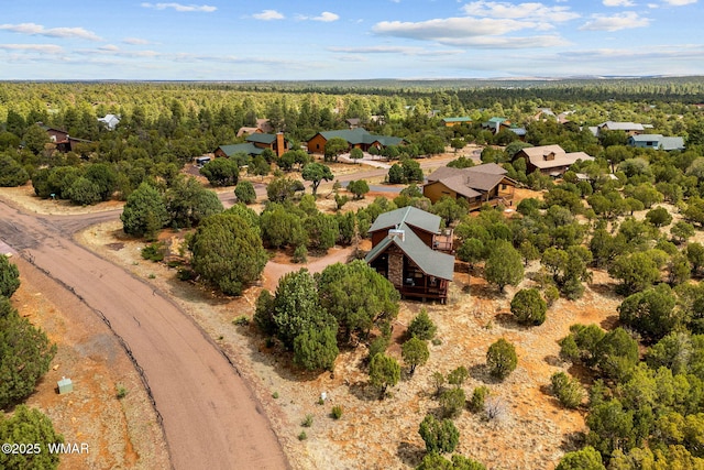 1537 Georgann Cir, Heber, AZ 85928 - bird's eye view of a heavily wooded area