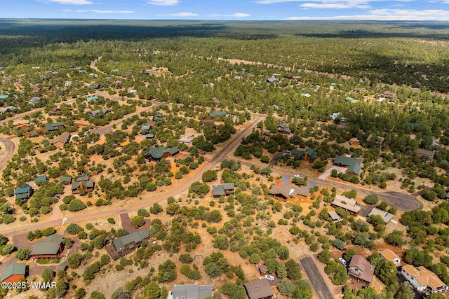 1537 Georgann Cir, Heber, AZ 85928 - aerial view of property's location featuring a heavily wooded area
