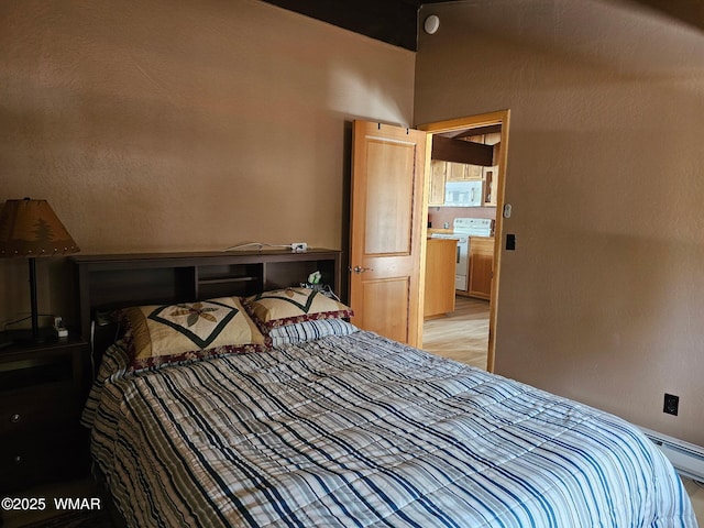 4989 Drifting Snow Loop Unit 4, Pinetop, AZ 85935 - bedroom featuring light wood-style flooring