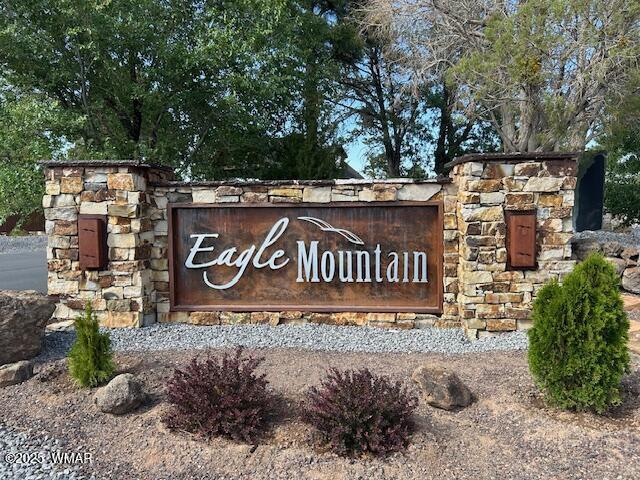 3180 N Eagles Creek Dr, Show Low, AZ 85901 - view of community / neighborhood sign