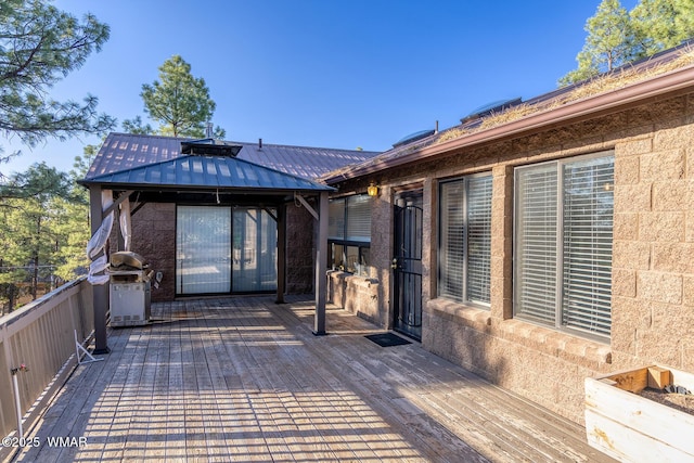 7125 Elk Trl, Show Low, AZ 85901 - deck featuring a gazebo