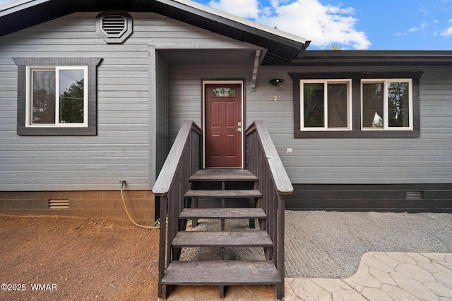 323 N Woodland Rd, Lakeside, AZ 85929 - entrance to property featuring crawl space