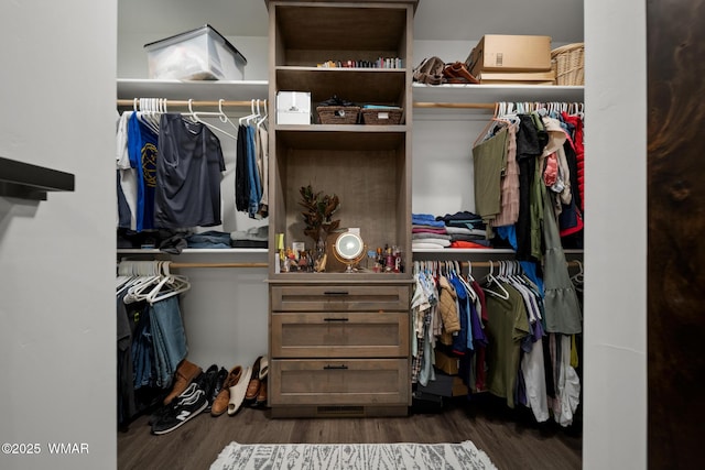 2872 Penny Ln, Lakeside, AZ 85929 - walk in closet featuring wood finished floors