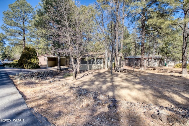 view of front of property with stucco siding