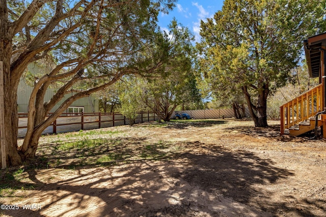 261 S 5th Pl, Show Low, AZ 85901 - view of yard with stairs