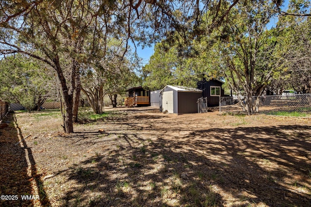 261 S 5th Pl, Show Low, AZ 85901 - view of yard with a shed