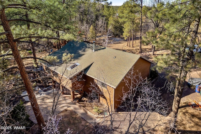 4584 Cub Lake Rd, Show Low, AZ 85901 - view of subject property with a forest