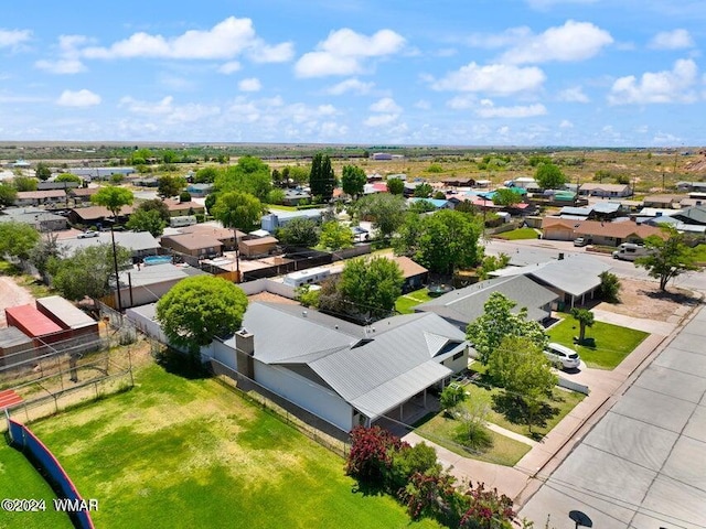 bird's eye view featuring a residential view