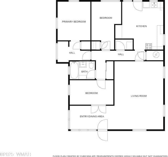 219 W Elm St, Winslow, AZ 86047 - view of floor plan / room layout