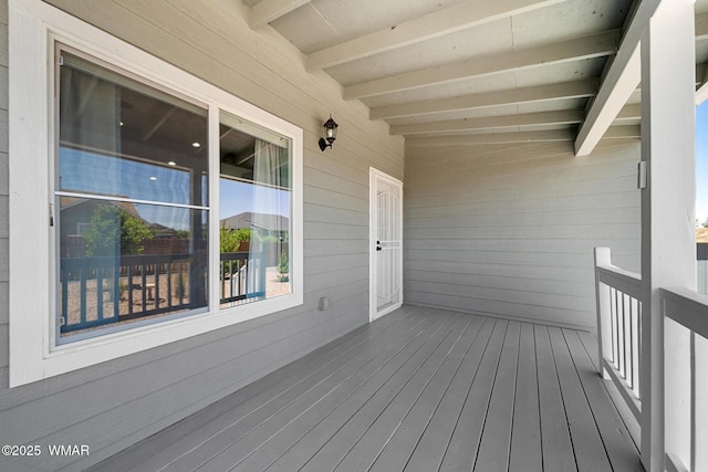 289 N Divot Dr, Eagar, AZ 85925 - view of deck